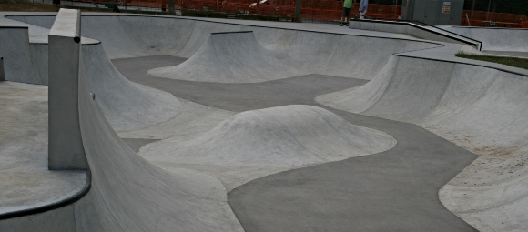 Skatepark: il calcestruzzo Unical sfida ollies e flips