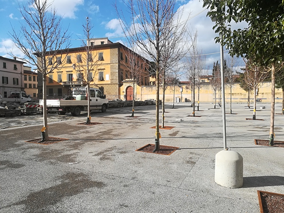 Piazza del Carmine a Firenze: nuova vita con calcestruzzi drenanti e architettonici Unical